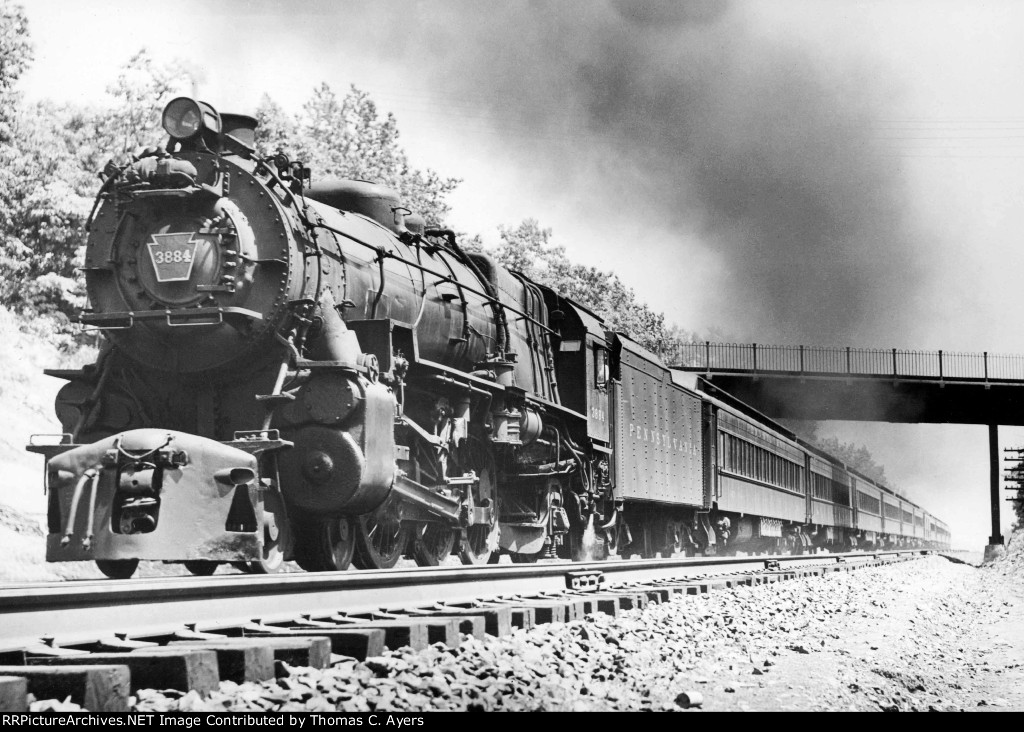 PRR 3884, K-4S, c. 1954